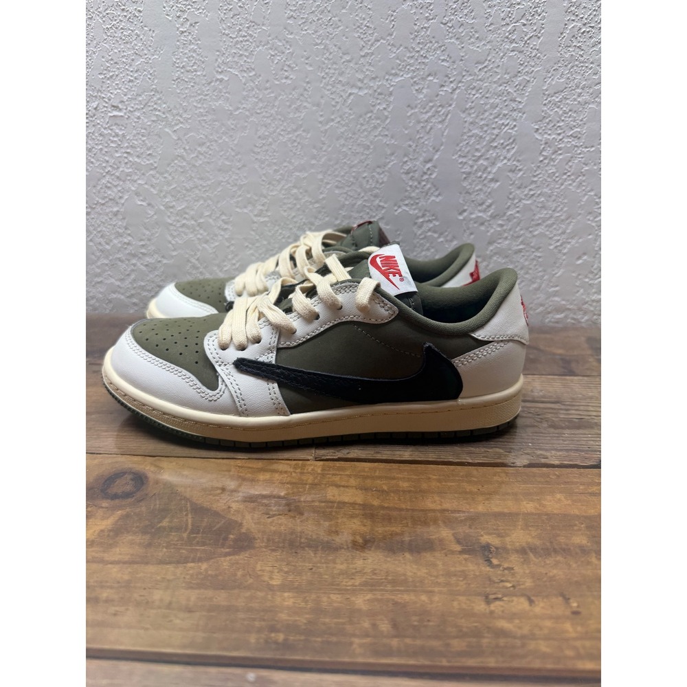 VNDS Jordan 1 Retro Low OG SP Travis Scott Medium Olive DO5442-200 Kids 3Y
